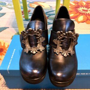 Fluevog Mission Engle with Angel Wedge